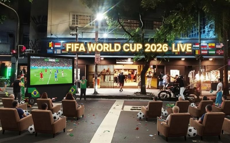 Estação exibe jogos do Brasil na Copa com entrada gratuita e programação de cinema