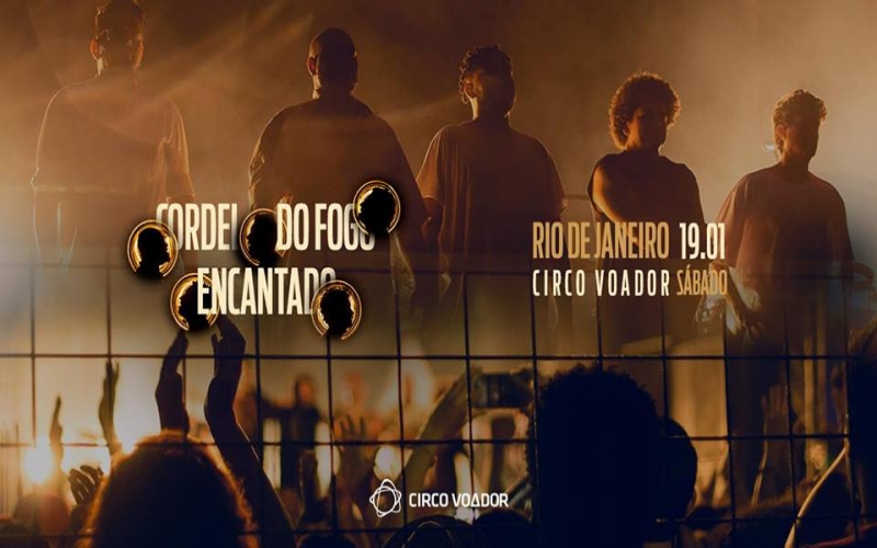 Cordel de Fogo Encantado no Circo Voador