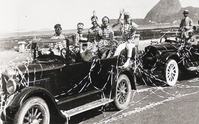 Desfile de Corsos era o evento de carnaval mais importante do Rio no início do século XX