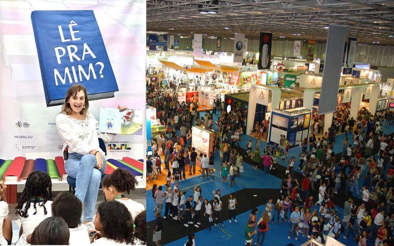 RIOinclui faz visita guiada pela primeira-dama Cristine Paes na abertura da Bienal do Livro