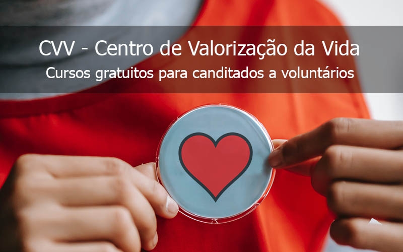 Já pensou em ser voluntário do CVV e assim ajudar a salvar vidas?