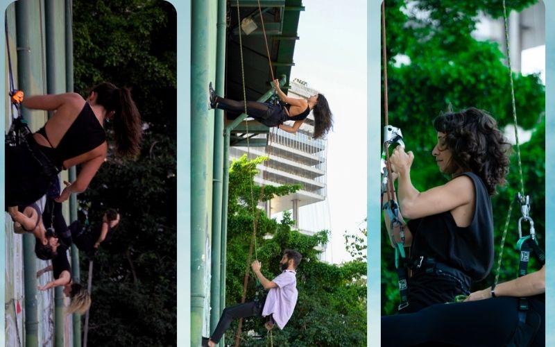Dança Vertical: uma combinação de poesia, acrobacia e exploração do espaço urbano