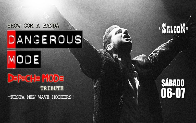 Dangerous Mode em Depeche Mode Tribute no Saloon 79