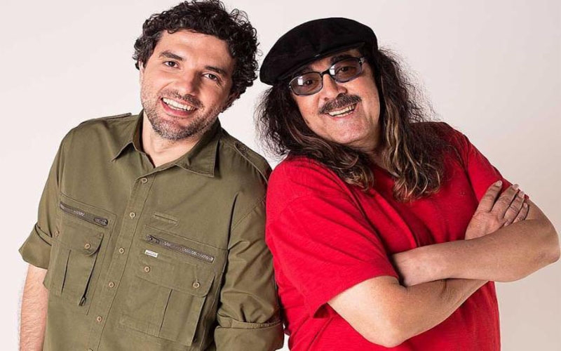 Davi e Moraes Moreira no Teatro Municipal de Niterói