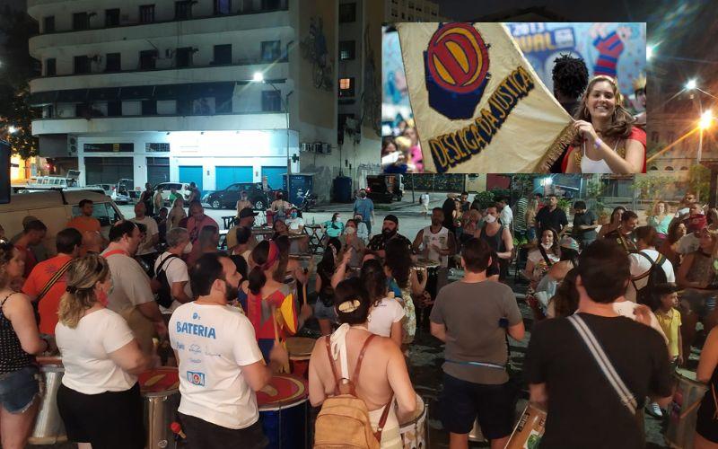 Bloco Desliga da Justiça e convidados no Espaço Cultural Cachaça Axé