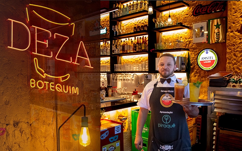 Deza Botequim é um espaço delicioso e aconchegante na Travessa dos Tamoios, no bairro Flamengo