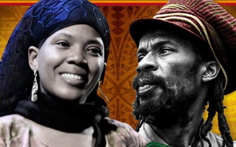 Dezarie e Israel Vibration em noite Brasil–Jamaica na Fundição Progresso