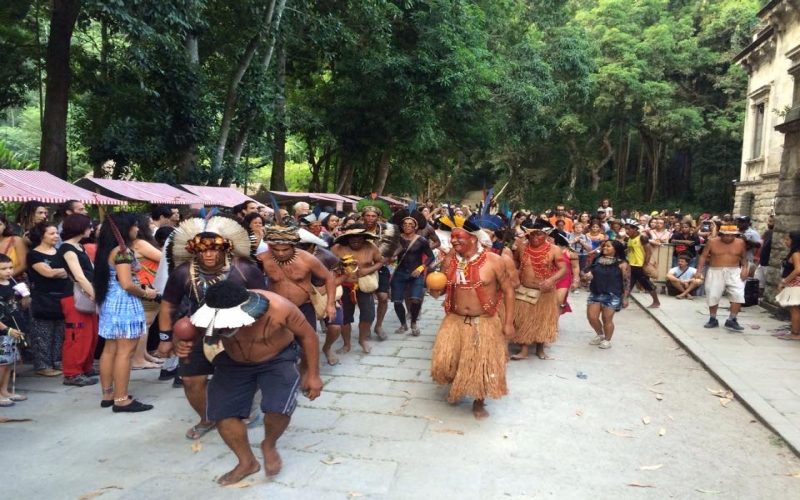 Dia do Índio no Parque Lage