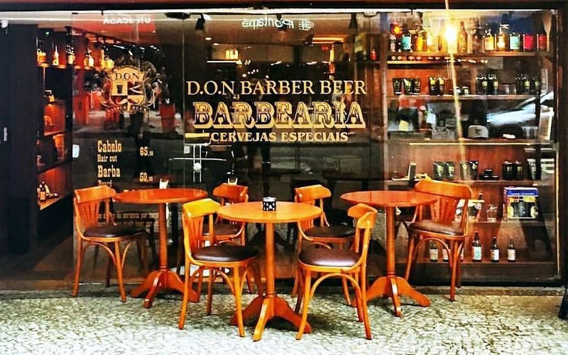 Don Barber Beer: barbearia e bar retrô conquistam os cariocas