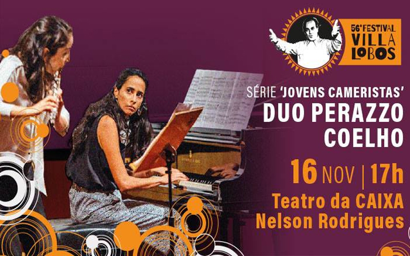 Duo Perazzo Coelho no Teatro da Caixa