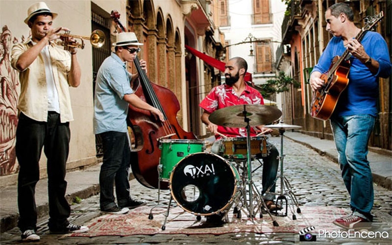 Bike Jazz Food no Castelo