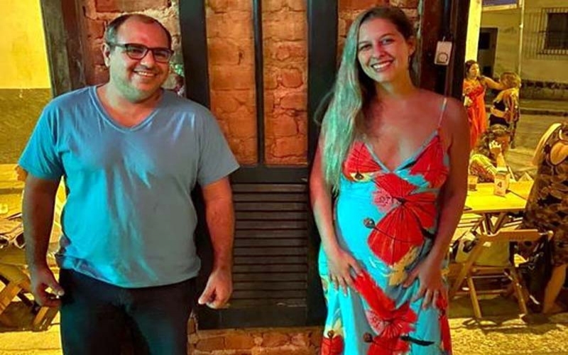 Elisa Addor e Pedro Holanda no Armazém Cardosão