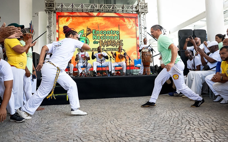 7º Encontro Nacional de Bambas celebra a Capoeira como patrimônio cultural do Rio