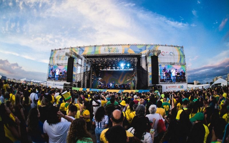 Caminho Niemeyer: transmissão dos jogos do Brasil e shows durante a Copa do Mundo