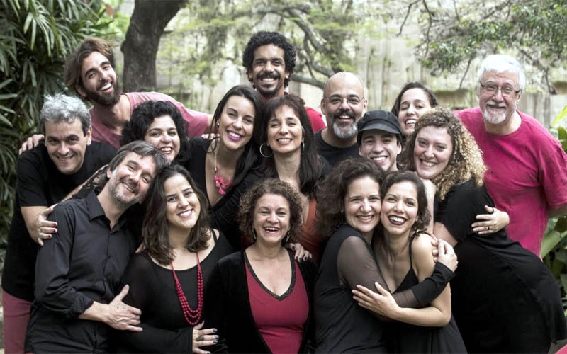 Grupo vocal Equale no CCJF