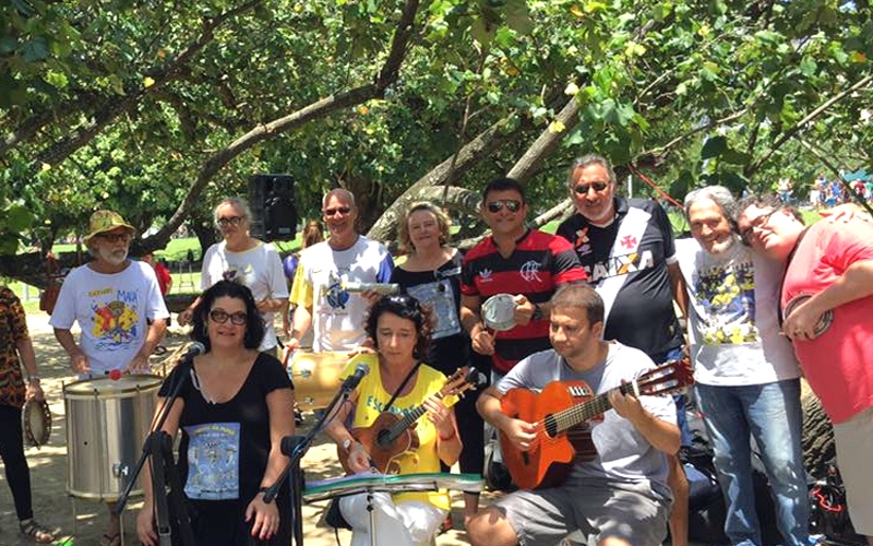 Roda dos Escravos da Mauá no Parque do Flamengo