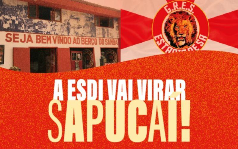 Escola de Design da UERJ recebe desfile do G.R.E.S. Estácio de Sá