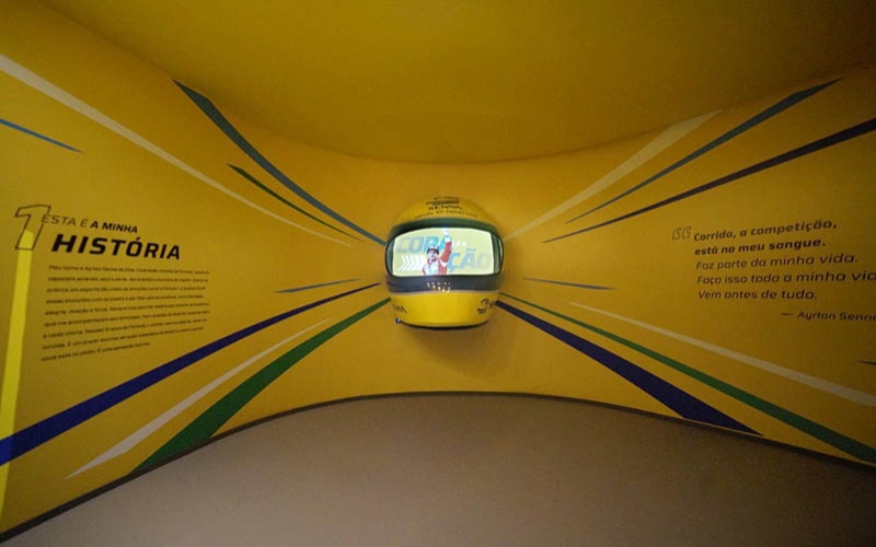 “Eu, Ayrton Senna da Silva - 30 Anos” - Exposição imersiva e interativa sobre o tricampeão mundial de Fórmula 1