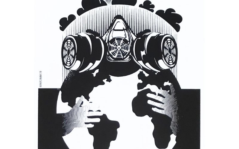 Cartazes de Cuba discutem crise climática em mostra no Espaço Carta Branca