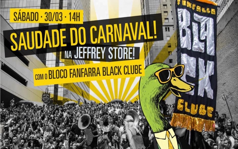 Fanfarra Black Clube no Leblon