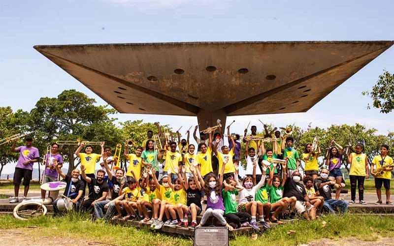 Favela Brass no Memorial Getúlio Vargas, grátis