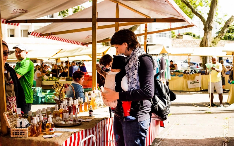 Feira Colmeia na Feira de Orgânicos da Glória