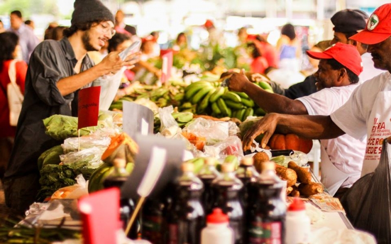 11ª Feira Estadual da Reforma Agrária no Largo da Carioca