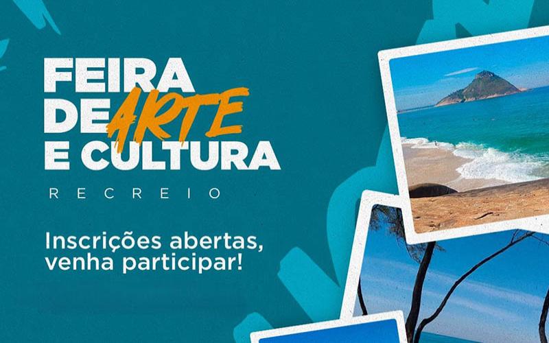 Últimos dias para as inscrições na Feira de Arte e Cultura do Recreio