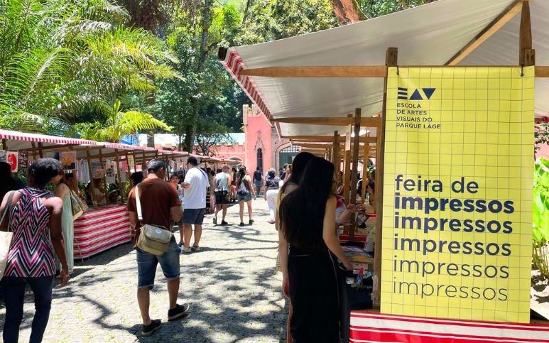 Feira de Impressos e Feira Crespa no Parque Lage