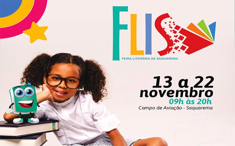 Feira Literária de Saquarema movimenta balneário da Região dos Lagos