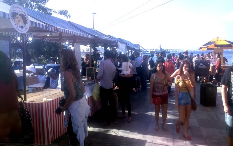 Feira Sou Bastião na Praça Marechal Âncora