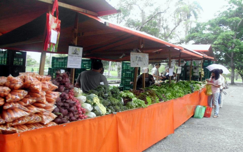 Feira Orgânica da Glória: cantinho carioca