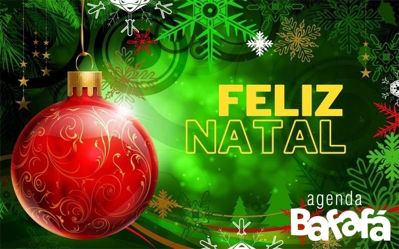 Feliz Natal, são os votos da Agenda Bafafá Rio