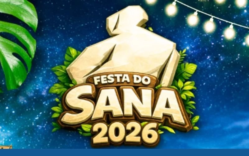 Festa do Sana 2026: três dias de shows, cultura e oficinas