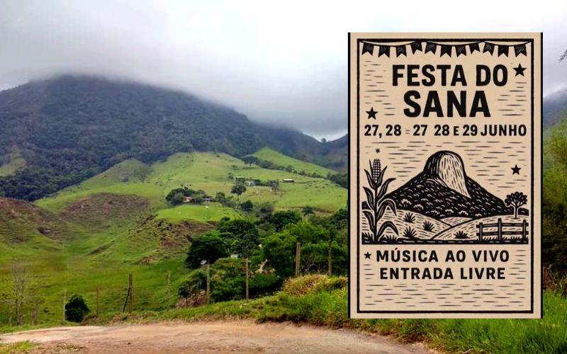 Festa do Sana 2025 terá shows gratuitos e clima junino na serra de Macaé