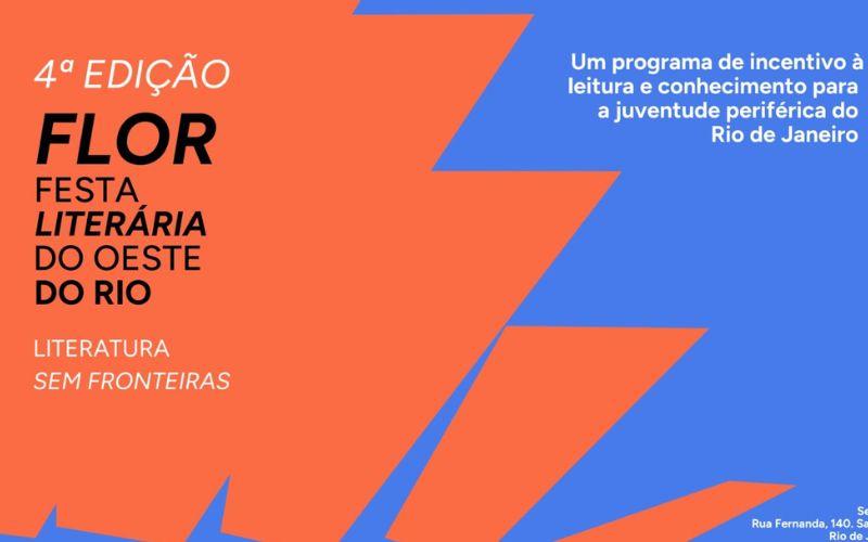 FLOR – Festa Literária do Oeste do Rio chega à 4ª edição em Santa Cruz
