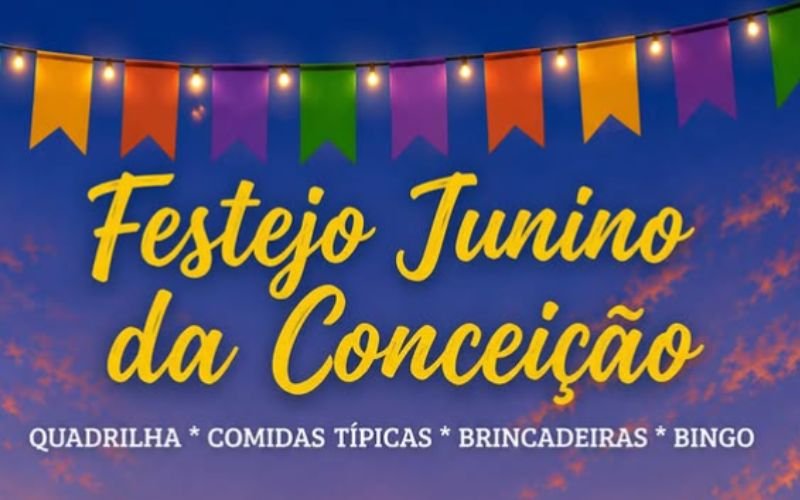 Arraial no Morro da Conceição: quadrilhas, bingo, música e atividades para crianças