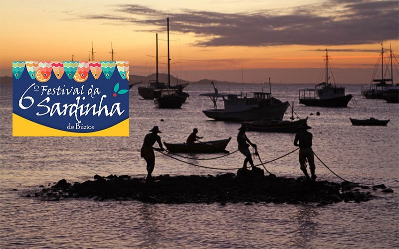 6º Festival da Sardinha em Búzios com porções a R$ 20