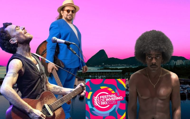 Enel Festival de Inverno Rio: grandes nomes da música na Marina da Glória