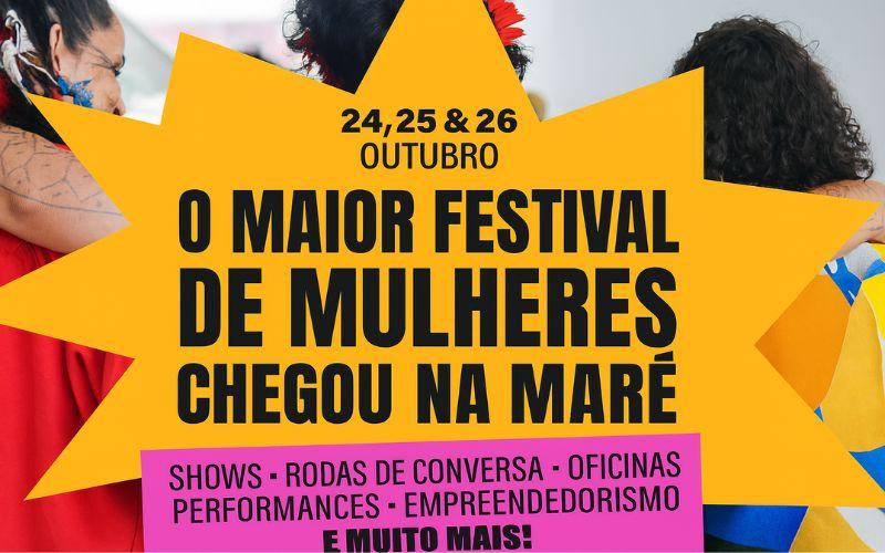 Festival Mulheres do Mundo – WOW Rio 2025 agita a Maré com música, arte e ativismo