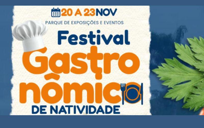 Festival Gastronômico de Natividade: gastronomia, música, cultura e lazer