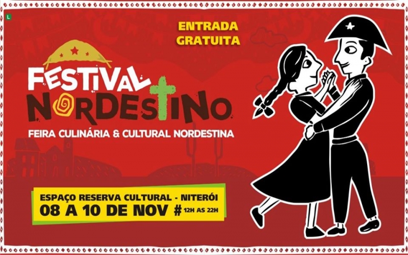 Festival Nordestino em Niterói na Reserva Cultural com entrada grátis