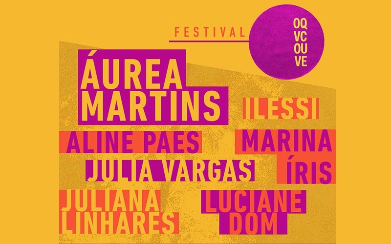 Festival OQ VC OUVE homenageia Áurea Martins