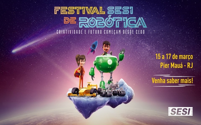 Festival SESI de Robótica no Píer Mauá