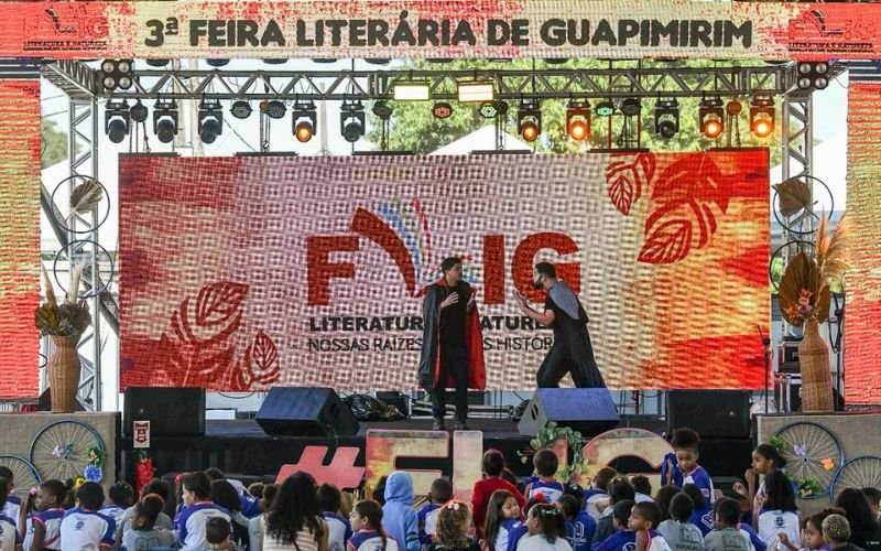 Feira Literária de Guapimirim: literatura, música, teatro e lazer
