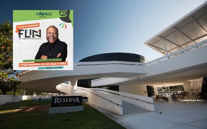 1ª edição da Festa Literária Internacional de Niterói homenageia Martinho da Vila