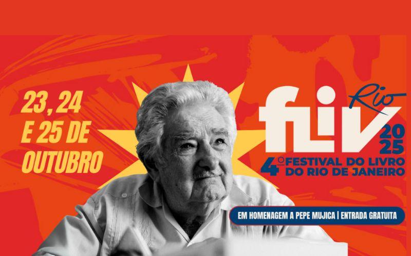 Com homenagem a Mujica, FLIV-Rio chega à 4ª edição com debates e cultura