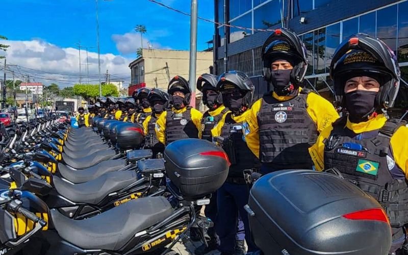 Força Municipal de Duque de Caxias amplia patrulhamento com batalhão tático de motocicletas