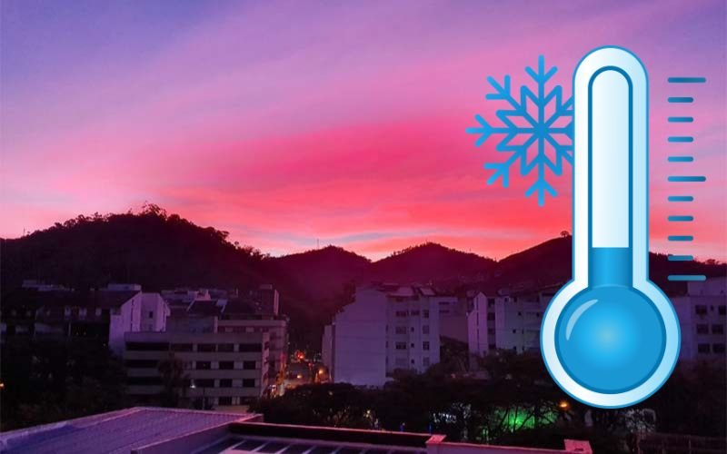 Nova Friburgo registra temperatura negativa e tem uma das manhãs mais frias do ano