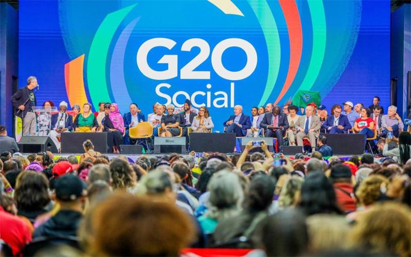 G-20 Social elabora documento que será entregue aos líderes mundiais